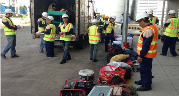 Lắp đặt công trình